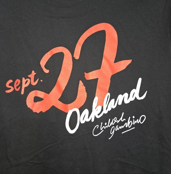 Bella Canvas Men's S Childish Gambino Black T-Shirt - Picture 8 of 12